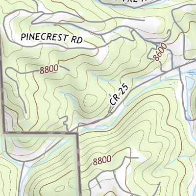 38105NE Page 10 Pikes Peak Topo Preview 3