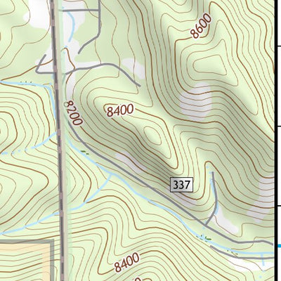 38105NE Page 11 Pikes Peak Topo Preview 3