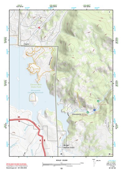 38105NE Page 13 Pikes Peak Topo Preview 1