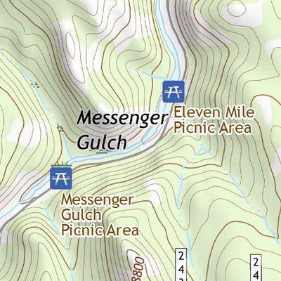 38105NE Page 15 Pikes Peak Topo Preview 3