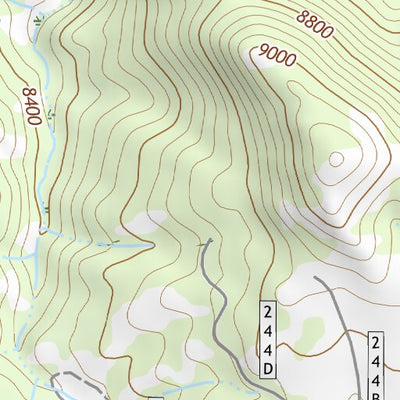 38105NE Page 16 Pikes Peak Topo Preview 3