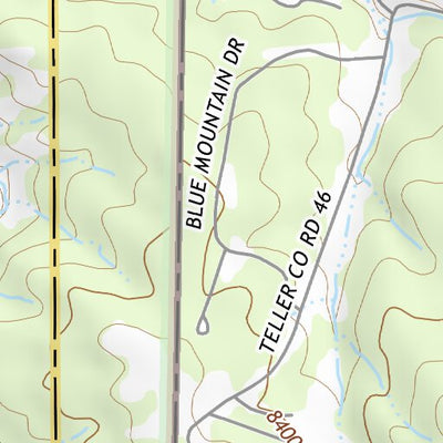 38105NE Page 17 Pikes Peak Topo Preview 3