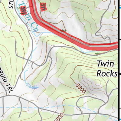 38105NE Page 18 Pikes Peak Topo Preview 3