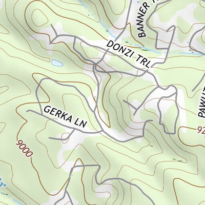38105NE Page 19 Pikes Peak Topo Preview 2