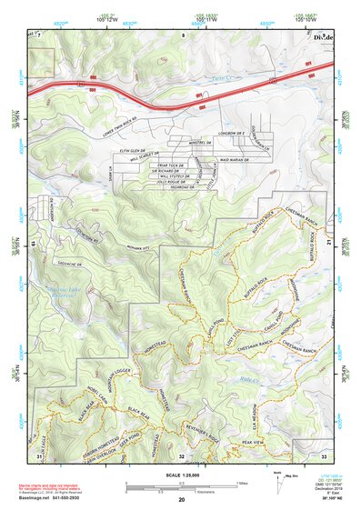 38105NE Page 20 Pikes Peak Topo Preview 1