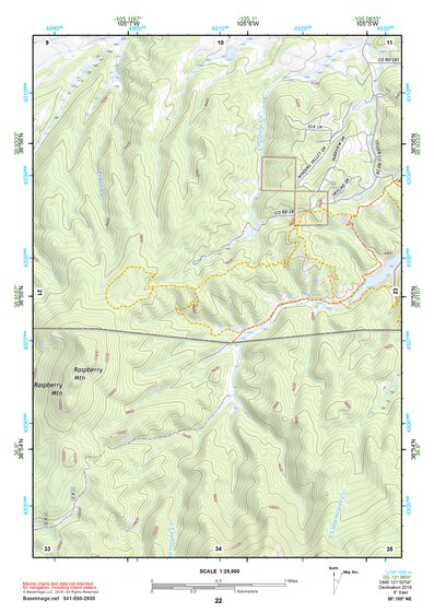 38105NE Page 22 Pikes Peak Topo Preview 1