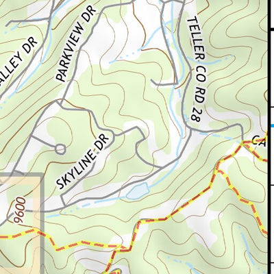 38105NE Page 22 Pikes Peak Topo Preview 3