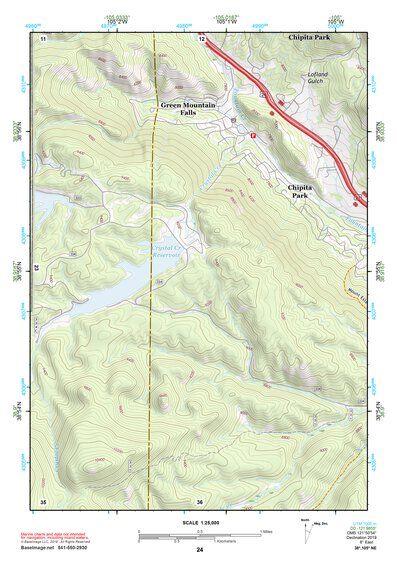 38105NE Page 24 Pikes Peak Topo Preview 1