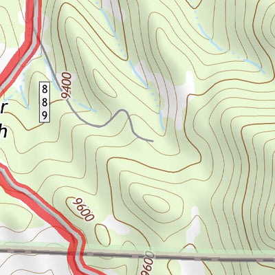 38105NE Page 25 Pikes Peak Topo Preview 3