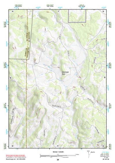 38105NE Page 29 Pikes Peak Topo Preview 1