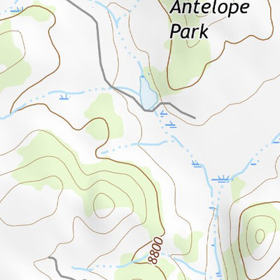 38105NE Page 29 Pikes Peak Topo Preview 2