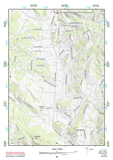 38105NE Page 30 Pikes Peak Topo Preview 1