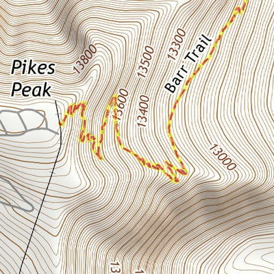 38105NE Page 36 Pikes Peak Topo Preview 3