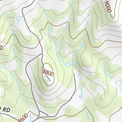 38105NE Page 38 Pikes Peak Topo Preview 3