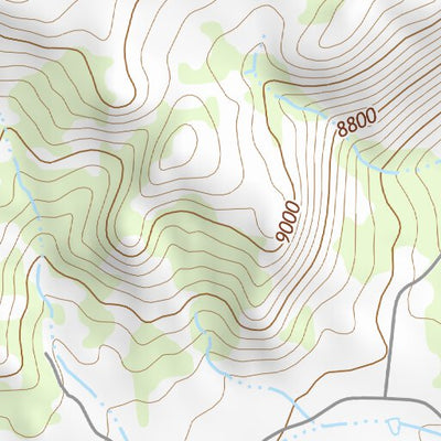 38105NE Page 40 Pikes Peak Topo Preview 3