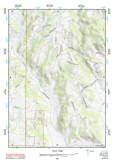 38105NE Page 41 Pikes Peak Topo Preview 1