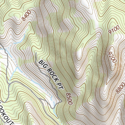 38105NE Page 43 Pikes Peak Topo Preview 3