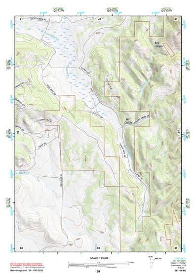 38105NE Page 54 Pikes Peak Topo Preview 1