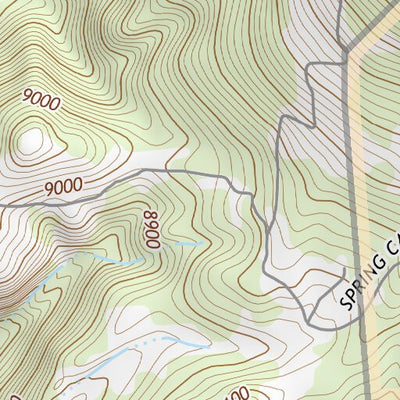 38105NE Page 55 Pikes Peak Topo Preview 2