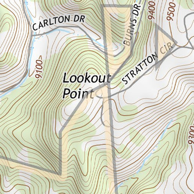 38105NE Page 56 Pikes Peak Topo Preview 3