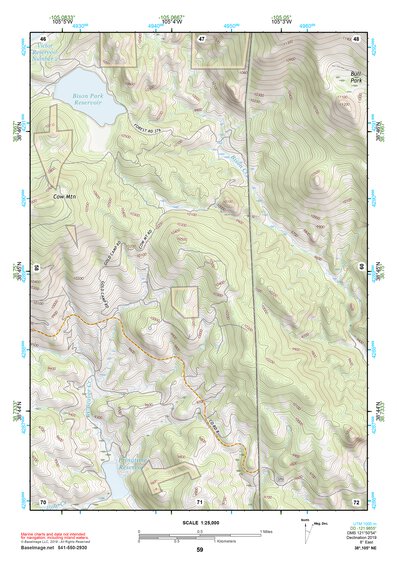 38105NE Page 59 Pikes Peak Topo Preview 1