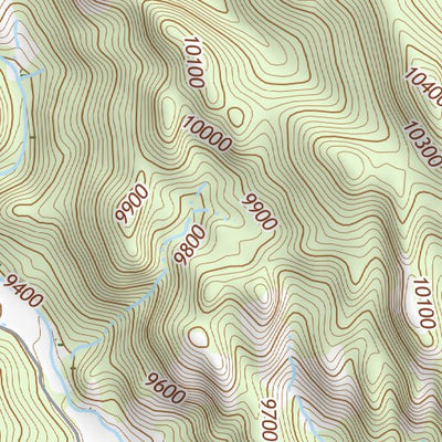 38105NE Page 60 Pikes Peak Topo Preview 3