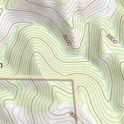 38105NE Page 61 Pikes Peak Topo Preview 3
