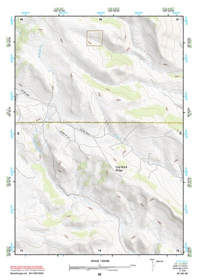 38105NE Page 62 Pikes Peak Topo Preview 1