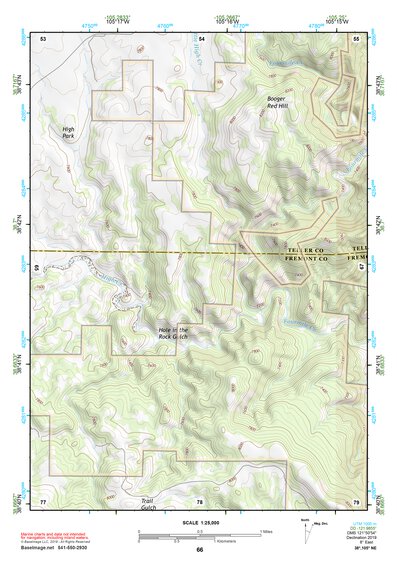 38105NE Page 66 Pikes Peak Topo Preview 1