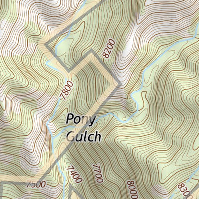 38105NE Page 67 Pikes Peak Topo Preview 2