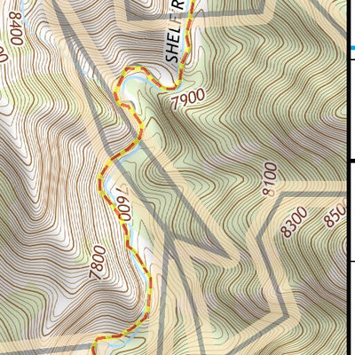 38105NE Page 67 Pikes Peak Topo Preview 3
