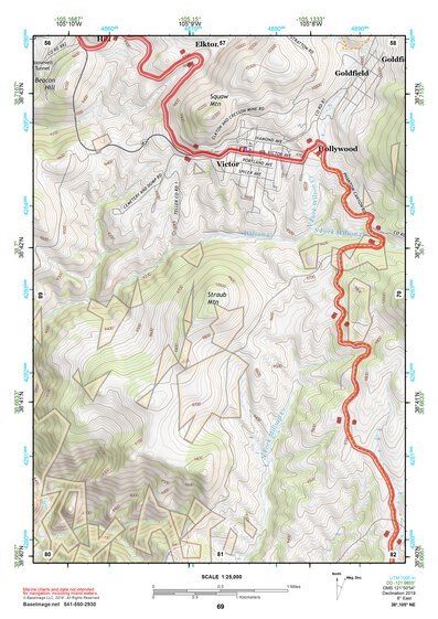 38105NE Page 69 Pikes Peak Topo Preview 1