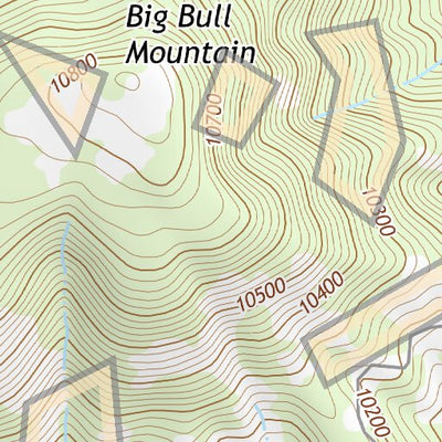 38105NE Page 70 Pikes Peak Topo Preview 3