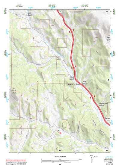 38105NE Page 73 Pikes Peak Topo Preview 1