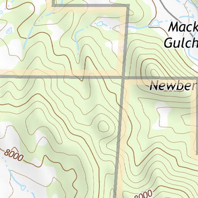 38105NE Page 73 Pikes Peak Topo Preview 2