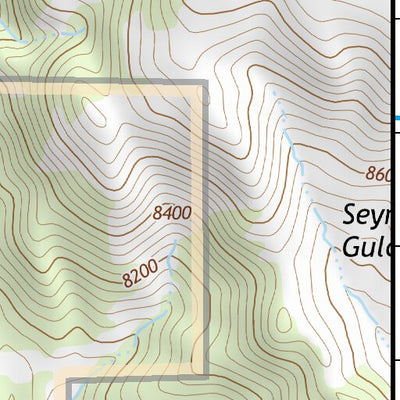 38105NE Page 73 Pikes Peak Topo Preview 3