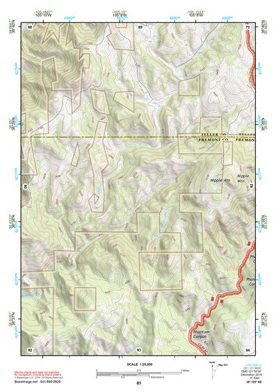 38105NE Page 81 Pikes Peak Topo Preview 1