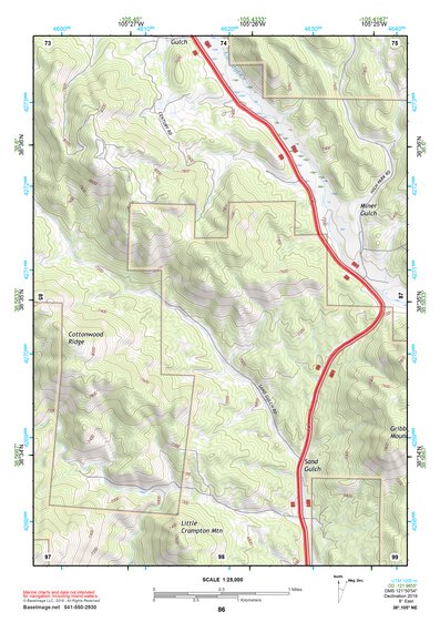 38105NE Page 86 Pikes Peak Topo Preview 1