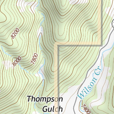 38105NE Page 88 Pikes Peak Topo Preview 3