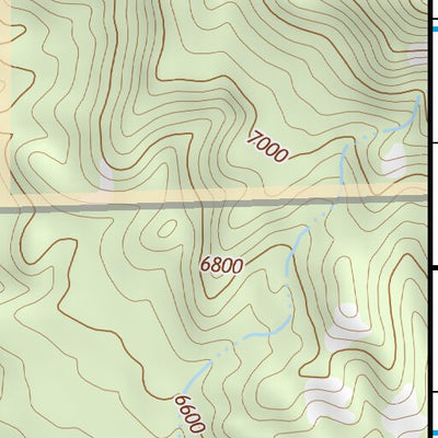 38105NE Page 91 Pikes Peak Topo Preview 3