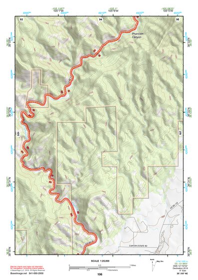 38105NE Page 106 Pikes Peak Topo Preview 1