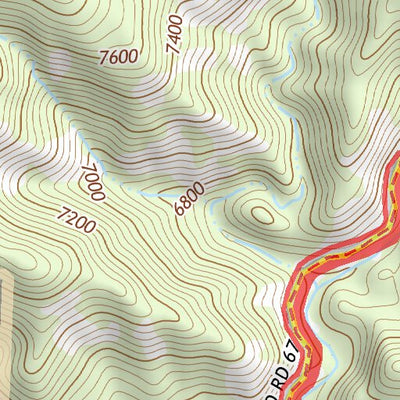 38105NE Page 106 Pikes Peak Topo Preview 3