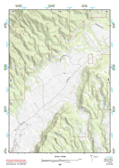 38105NE Page 107 Pikes Peak Topo Preview 1