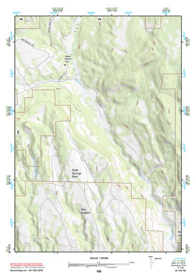 38105NE Page 108 Pikes Peak Topo Preview 1