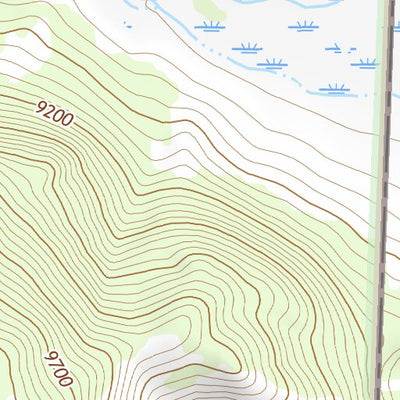 38105NW Page 1 Pikes Peak Topo Preview 2