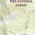 38105NW Page 1 Pikes Peak Topo Preview 3
