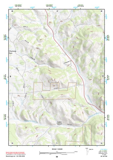38105NW Page 59 Pikes Peak Topo Preview 1