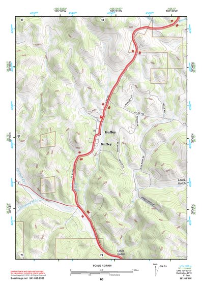 38105NW Page 60 Pikes Peak Topo Preview 1