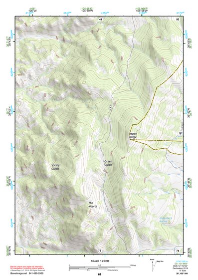 38105NW Page 61 Pikes Peak Topo Preview 1