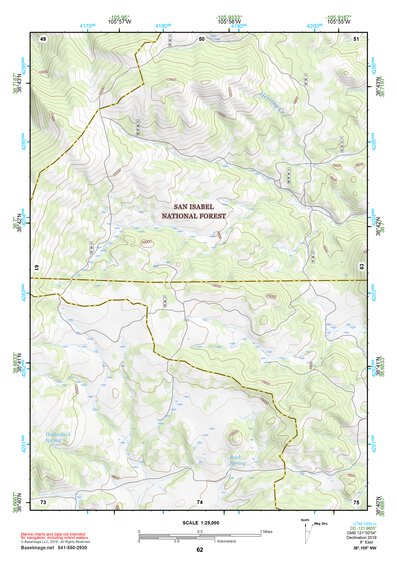 38105NW Page 62 Pikes Peak Topo Preview 1
